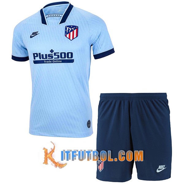 Camisetas Personalizadas Futbol Atletico Madrid Ninos Tercera 19/20