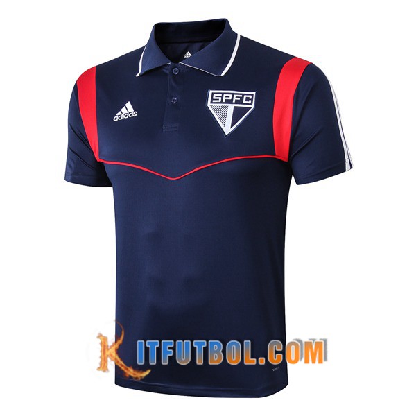 Nueva Polo Futbol Sao Paulo FC Azul Oscuro 19/20