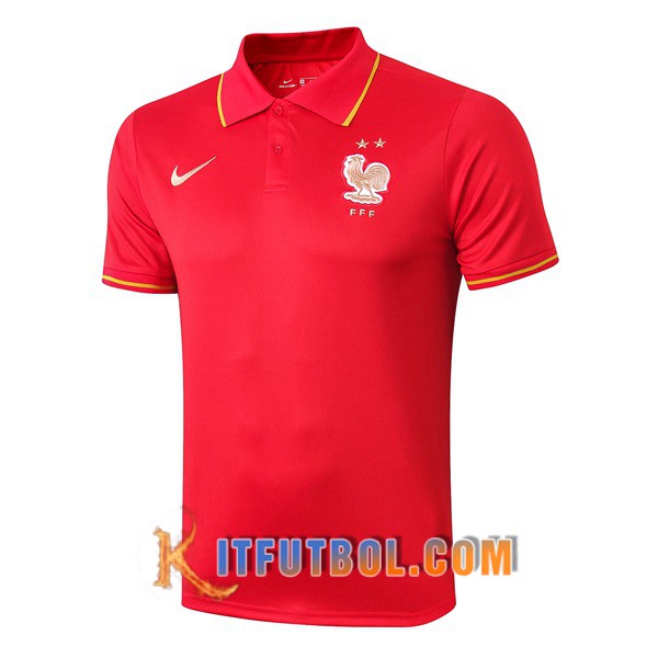 Nueva Polo Futbol Francia Roja 19/20