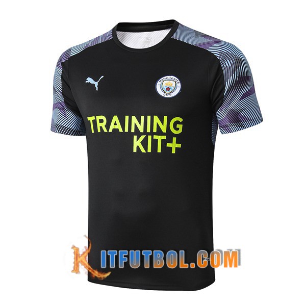 Camiseta Entrenamiento Manchester City Negro 19/20
