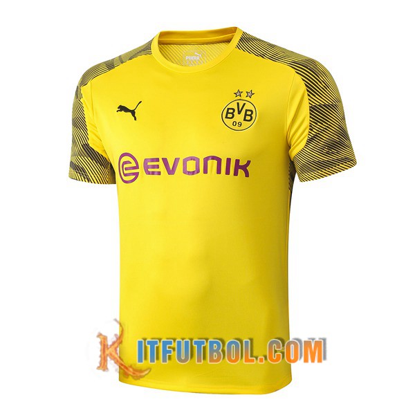 Camiseta Entrenamiento Dortmund BVB Amarillo 19/20
