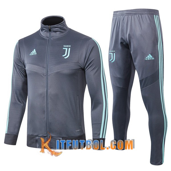 Nueva Chandal Futbol - Chaqueta + Pantalones Juventus Gris 19/20