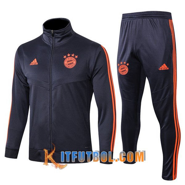 Nueva Chandal Futbol - Chaqueta + Pantalones Bayern Munich Gris Fonc 19/20