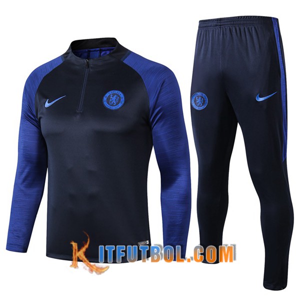 Nueva Chandal Futbol - Chaqueta + Pantalones FC Chelsea Azul Oscuro 19/20