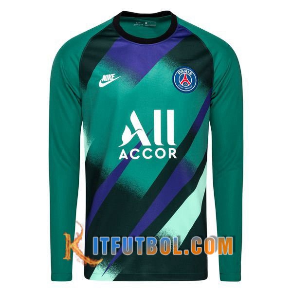Camisetas Futbol PSG Portero Verde Oscuro 19/20