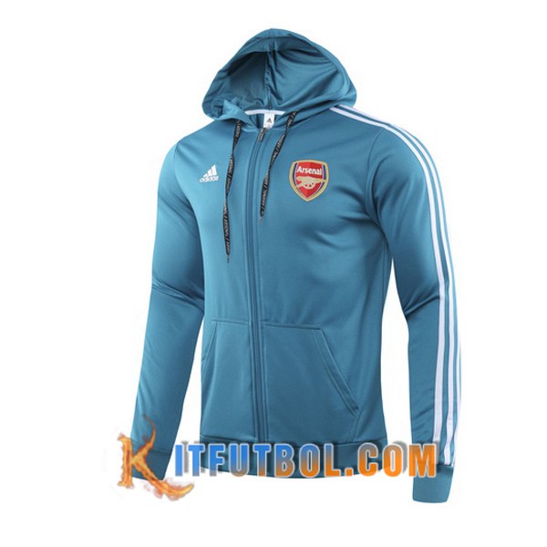 Nueva Entrenamiento Sudadera Arsenal Azul 19/20