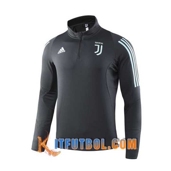 Nueva Entrenamiento Sudadera Juventus Cian 19/20