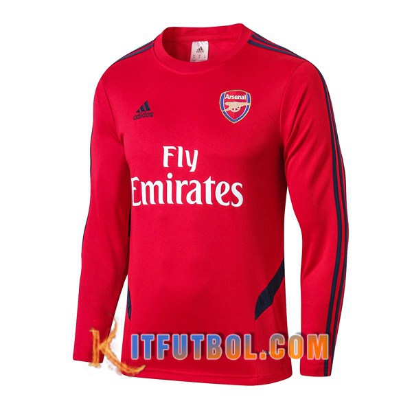 Nueva Entrenamiento Sudadera Arsenal Roja 19/20