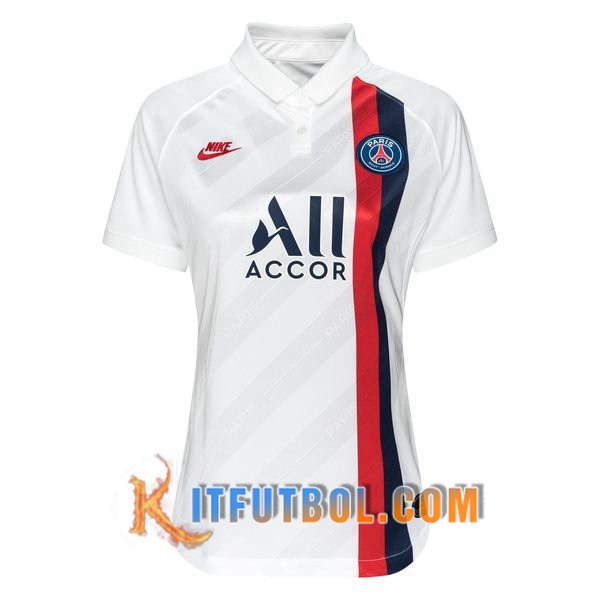 Camisetas Personalizadas Futbol PSG Mujer Tercera 19/20