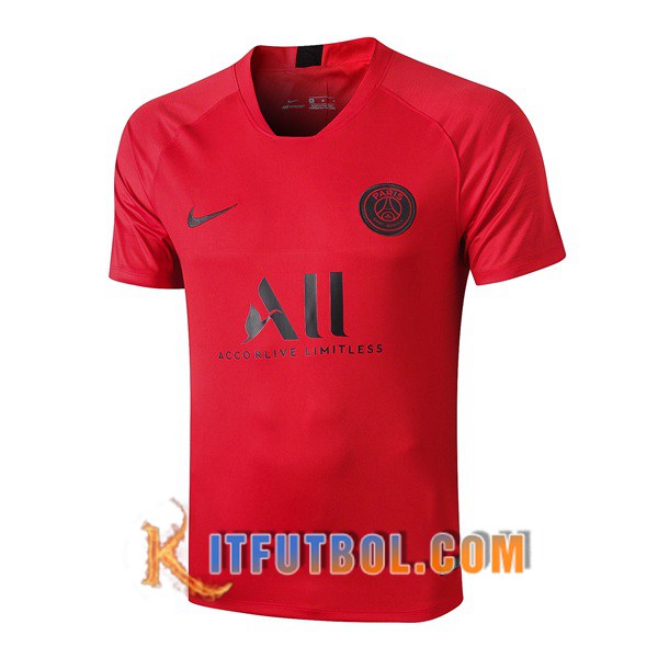Camiseta Entrenamiento PSG ALL Roja 19/20