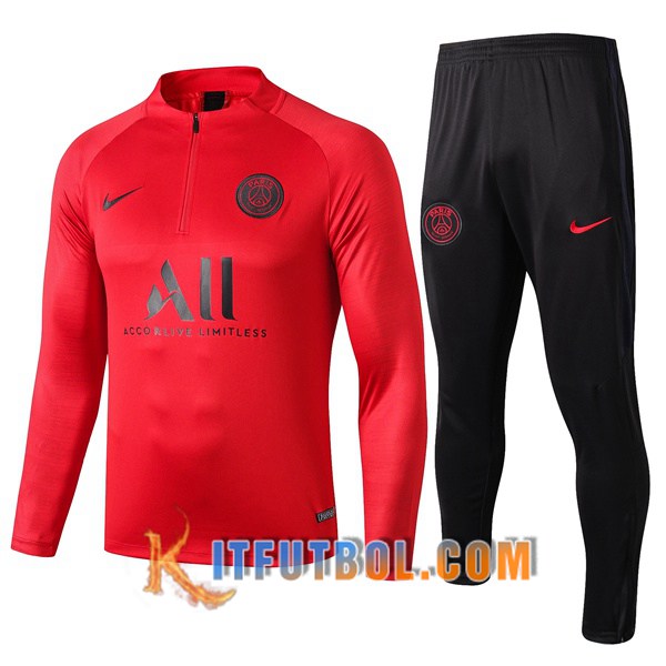 Nueva Chandal Futbol + Pantalones PSG ALL Roja 19/20
