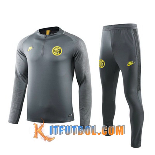 Nueva Chandal Futbol + Pantalones Inter Milan Gris 19/20