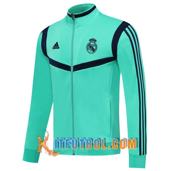 Nueva Chaqueta Futbol Real Madrid Verde 19/20
