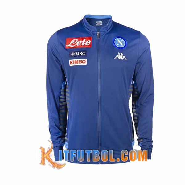 Nueva Chaqueta Futbol SSC Napoli Azul 19/20