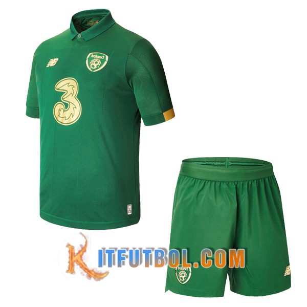 Camisetas Personalizadas Futbol Irlande Ninos Primera 20/21