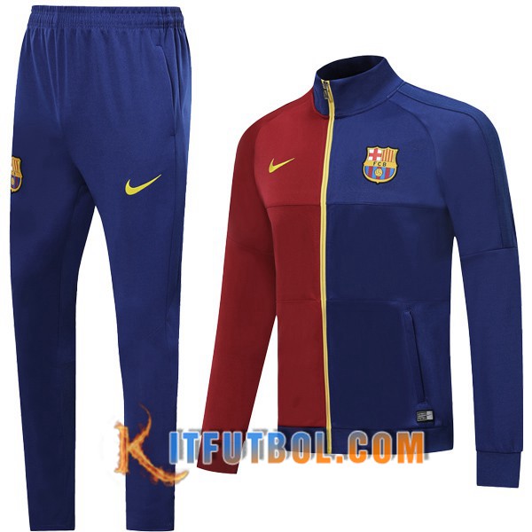 Nueva Chandal Futbol - Chaqueta + Pantalones FC Barcelona Roja Azul 19/20