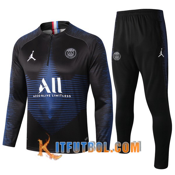 Nueva Chandal Futbol + Pantalones Paris PSG Jordan ALL Azul Real 19/20