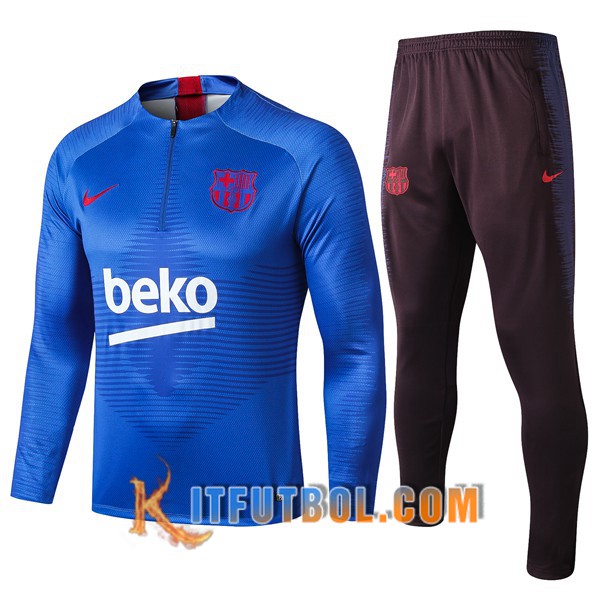 Nueva Chandal Futbol + Pantalones FC Barcelona Beko Azul 19/20