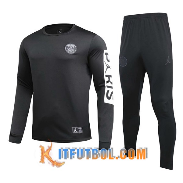 Nueva Chandal Futbol Paris PSG Ninos Negro 19/20