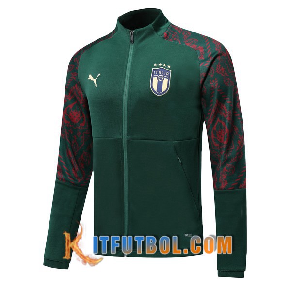 Nueva Chaqueta Futbol Italia Verde 19/20