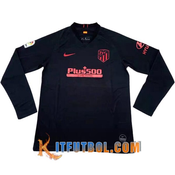 Camisetas Futbol Atletico Madrid Segunda Manga Larga 19/20