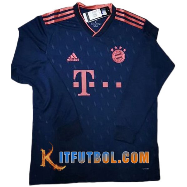 Camisetas Futbol Bayern Munich Tercera Manga Larga 19/20