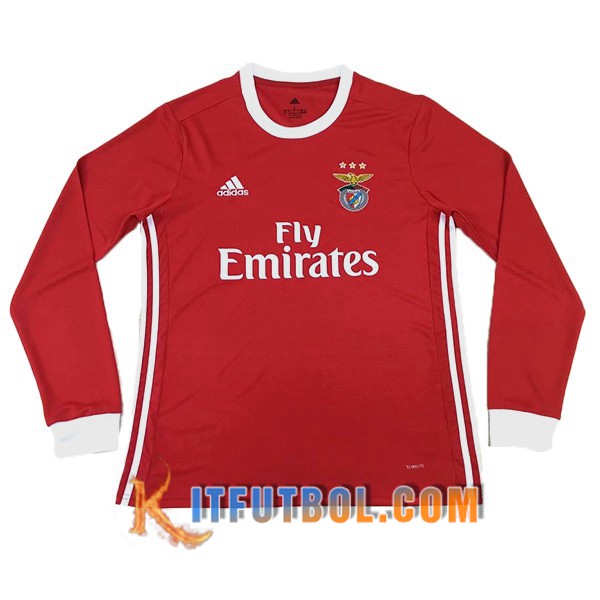 Camisetas Futbol S.L Benfica Primera Manga Larga 19/20