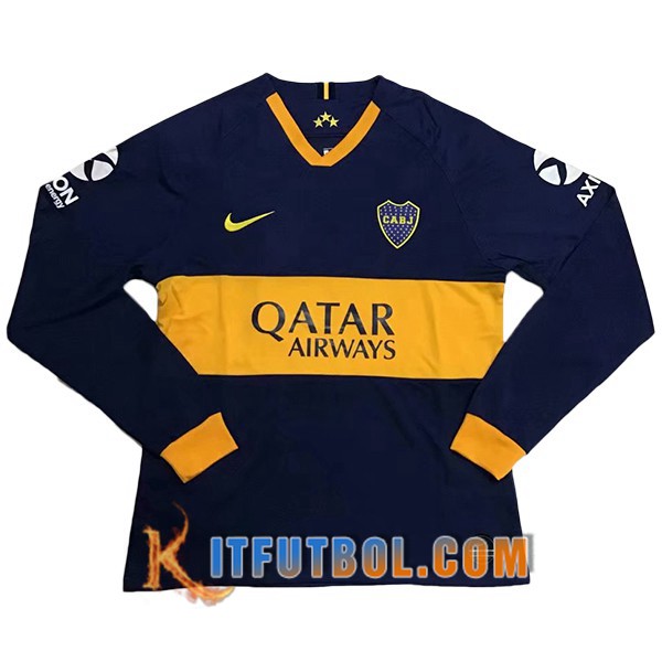 Camisetas Futbol Boca Juniors Primera Manga Larga 19/20