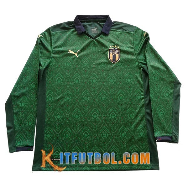 Camisetas Futbol Italia Tercera Manga Larga 19/20