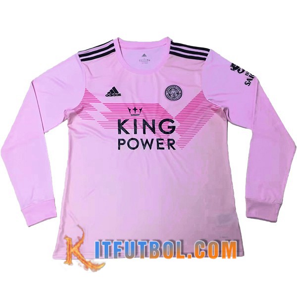 Camisetas Futbol Leicester City Segunda Manga Larga 19/20