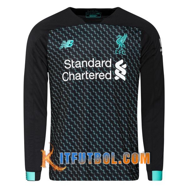 Camisetas Futbol FC Liverpool Tercera Manga Larga 19/20