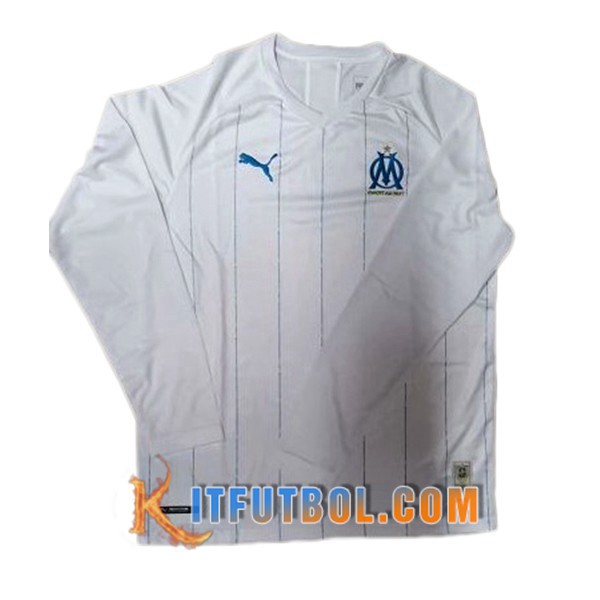 Camisetas Futbol Marsella Primera Manga Larga 19/20