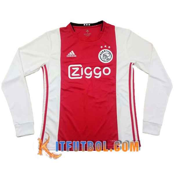 Camisetas Futbol AFC Ajax Primera Manga Larga 19/20