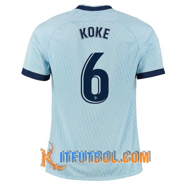 Camisetas Futbol Atletico Madrid (KOKE 6) Tercera 19/20