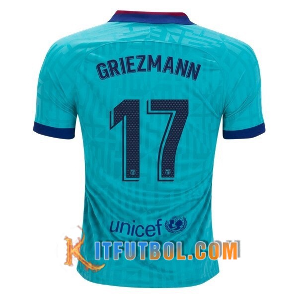 Camisetas Futbol FC Barcelona (GRIEZMANN 17) Tercera 19/20