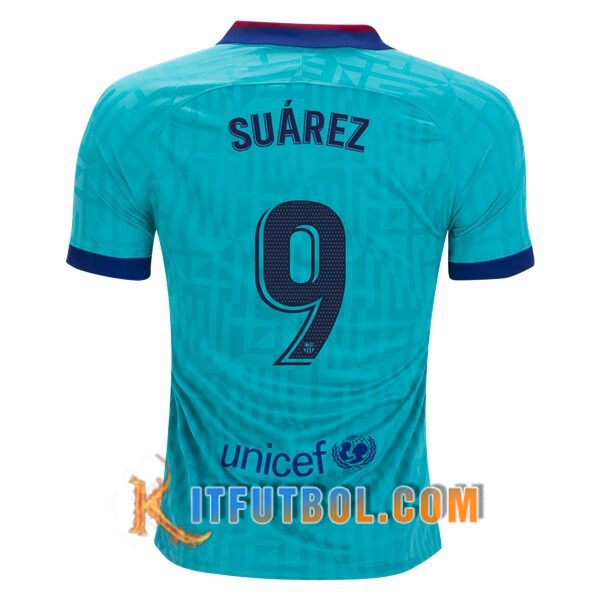 Camisetas Futbol FC Barcelona (SUAREZ 9) Tercera 19/20