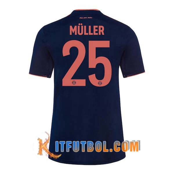 Camisetas Futbol Bayern Munich (MULLER 25) Tercera 19/20