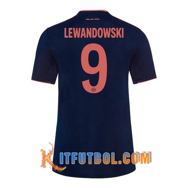 Camisetas Futbol Bayern Munich (LEWANDOWSKI 9) Tercera 19/20