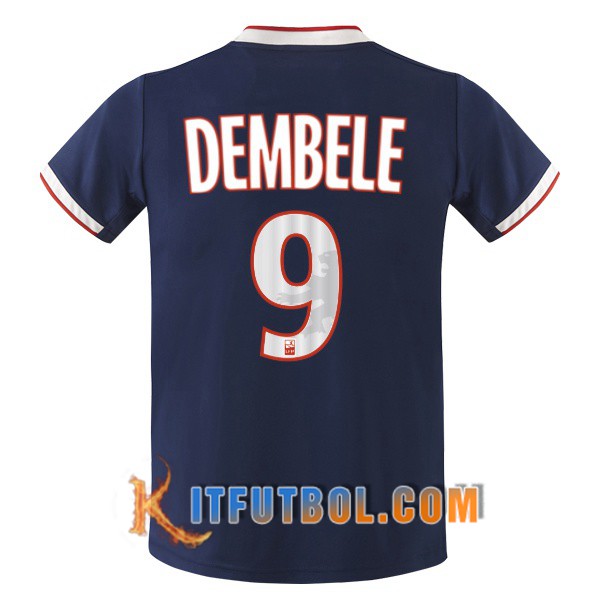 Camisetas Futbol Lyon OL (DEMBELE 9) Segunda 19/20