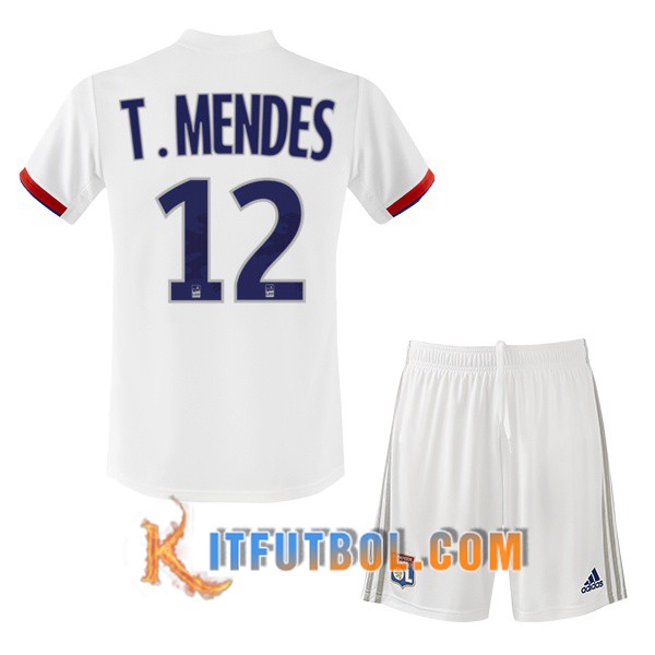 Camisetas Futbol Lyon OL (T.MENDES 12) Ninos Primera 19/20