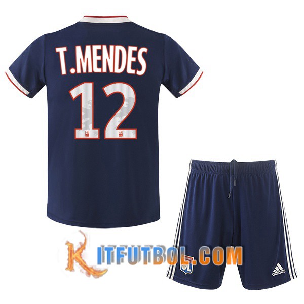 Camisetas Futbol Lyon OL (T.MENDES 12) Ninos Segunda 19/20