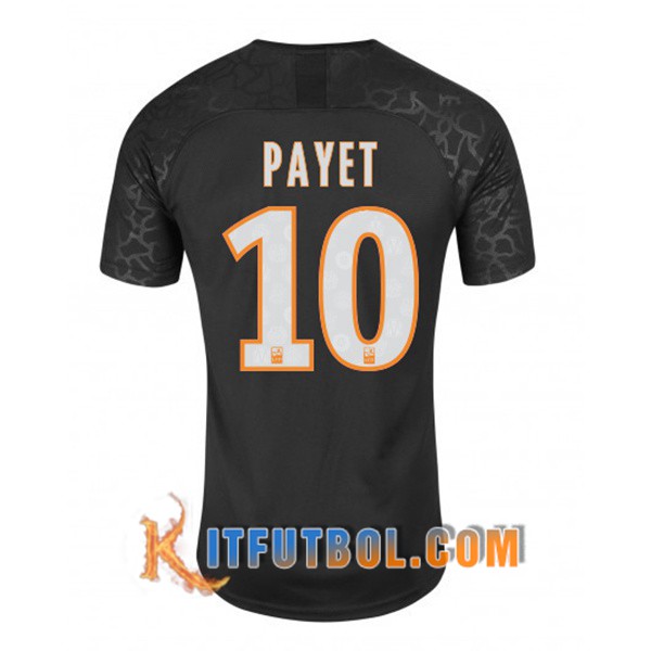 Camisetas Futbol Marsella OM (PAYET 10) Tercera 19/20