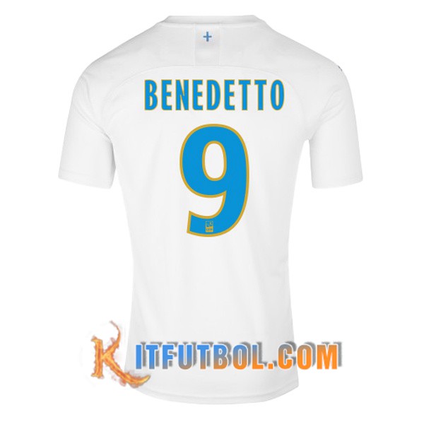 Camisetas Futbol Marsella OM (BENEDETTO 9) Primera 19/20