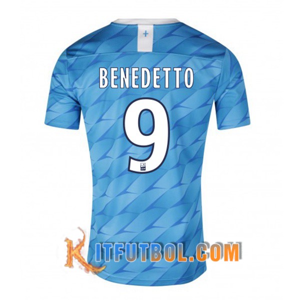 Camisetas Futbol Marsella OM (BENEDETTO 9) Segunda 19/20