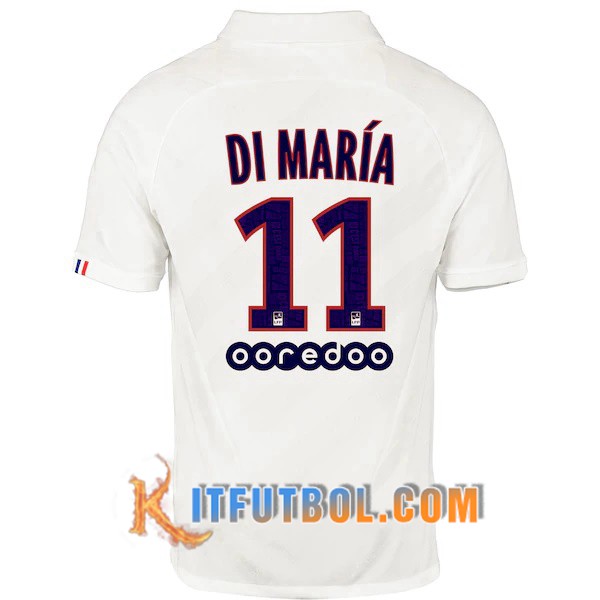 Camisetas Futbol PSG (DI MARIA 11) Tercera 19/20