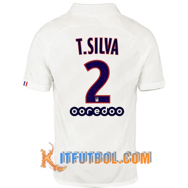 Camisetas Futbol PSG (T.SILVA 2) Tercera 19/20