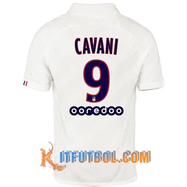 Camisetas Futbol PSG (CAVANI 9) Tercera 19/20