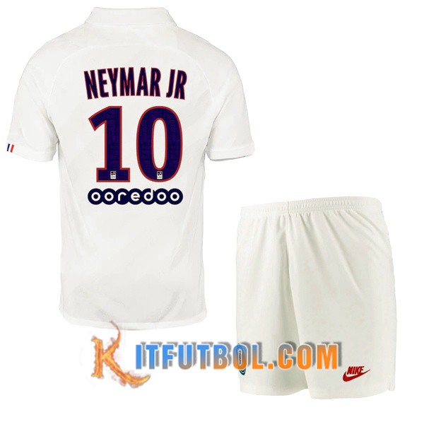 Camisetas Futbol PSG (NEYMAR JR 10) Ninos Tercera 19/20