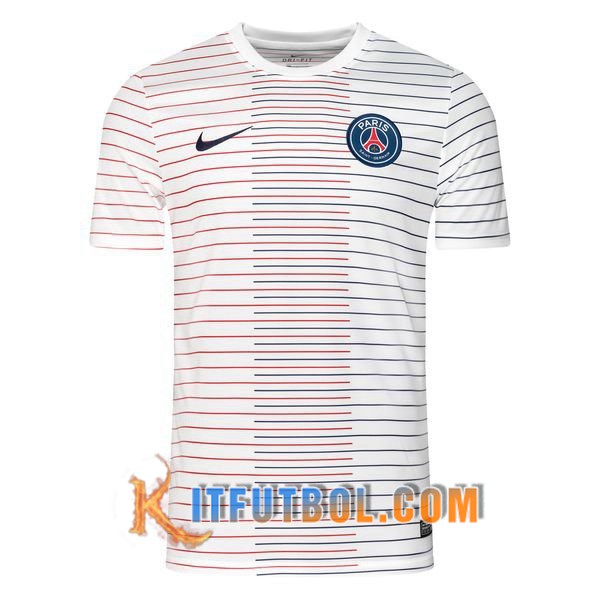 Camiseta Entrenamiento PSG Nike Blanco Stripe 19/20