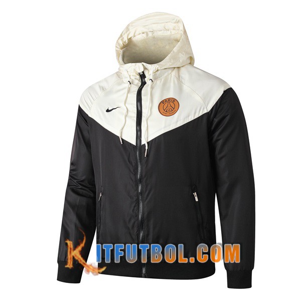 Nueva Chaqueta Futbol Rompevientos PSG NIKE Amarillo Negro 19/20